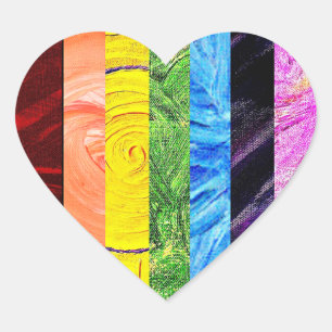 chakra-balans hart sticker