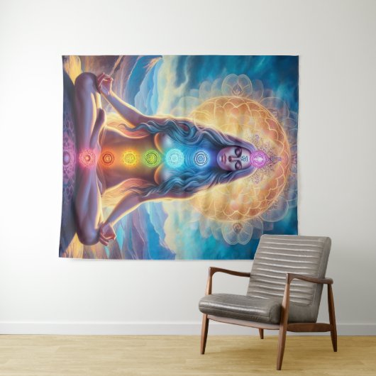 Chakra-bemiddeling Wandkleed (In Situ (horizontaal))