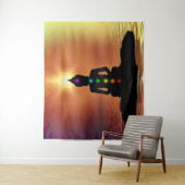 Chakra-bemiddeling Wandkleed (In situ)