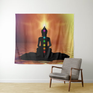 Chakra-bemiddeling Wandkleed