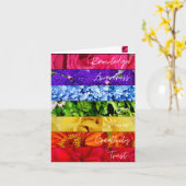 Chakra Blooms Kaart (Gele Bloem)