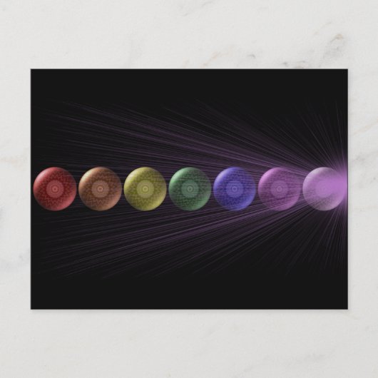 Chakra Briefkaart (Voorkant)