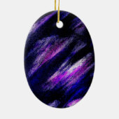 Chakra Buddies: Derde Oog Chakra Keramisch Ornament (Achterkant)