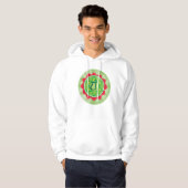 Chakra cardiaque Anahata sweat - shirt à capuche (Devant entier)