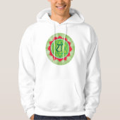 Chakra cardiaque Anahata sweat - shirt à capuche (Devant)