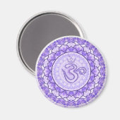 Chakra - Couronne - aimant (Recto/Verso)