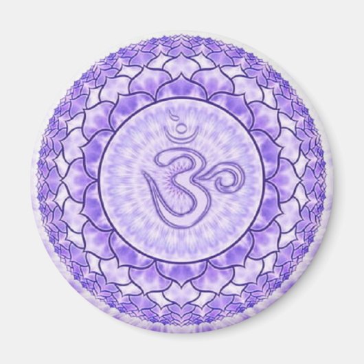 Chakra - Couronne - aimant (Devant)