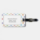 Chakra Energie Bagage Label (Achterkant horizontaal)