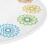 Chakra Energy Glass Cutting Board Snijplank (Hoek)