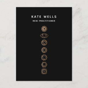 Chakra Energy Healer Briefkaart