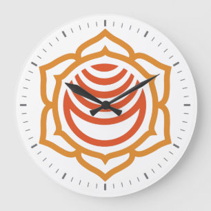 Chakra Energy Wall Clock Grote Klok