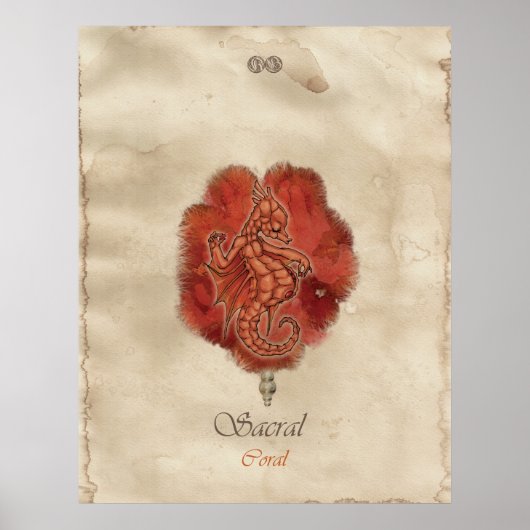 CHAKRA FAE - SACRAL POSTER (Voorkant)