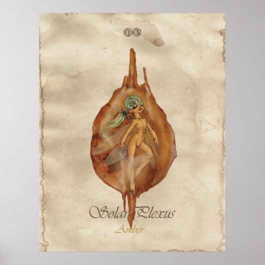 CHAKRA FAE - SOLAR PLEXUS POSTER (Voorkant)