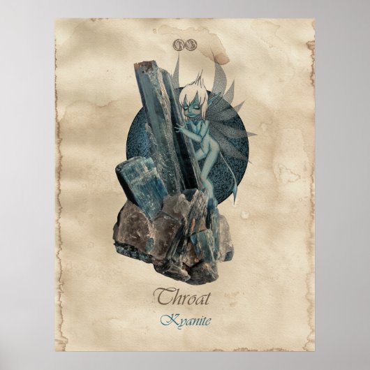 CHAKRA FAE - THROAT POSTER (Voorkant)