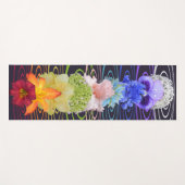 Chakra Flowers Yoga Mat (Voorkant (horizontaal))