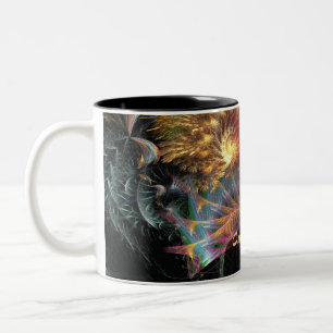 Chakra fractale aile la spiritualité Mug
