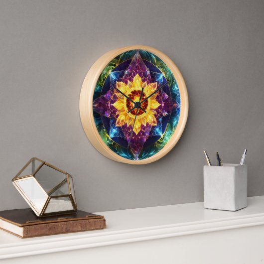 "Chakra Harmony Clock" (Kantoor)