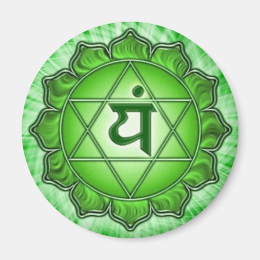 Chakra - hart - magneet (Voorkant)