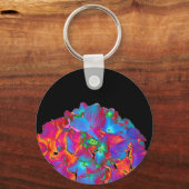 Chakra Hydrangea Sleutelhanger (Voorkant)