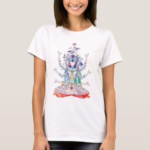 Chakra Kundalini Meditation Yoga Reiki T-shirt