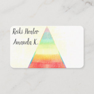 Chakra Lichtwerker Reiki Kleuren Visitekaartjes