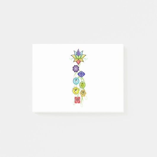 Chakra Life Balance Post-it® Notes (Voorkant)