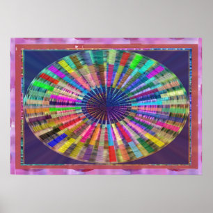 CHAKRA Light Source Meditation Poster