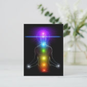 CHAKRA LIGHTS BRIEFKAART (Staand voorkant)