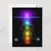 CHAKRA LIGHTS BRIEFKAART (Voorkant / Achterkant)