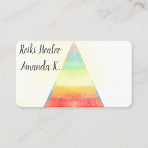 Chakra Lightworker Reiki Couleurs Cartes de visite