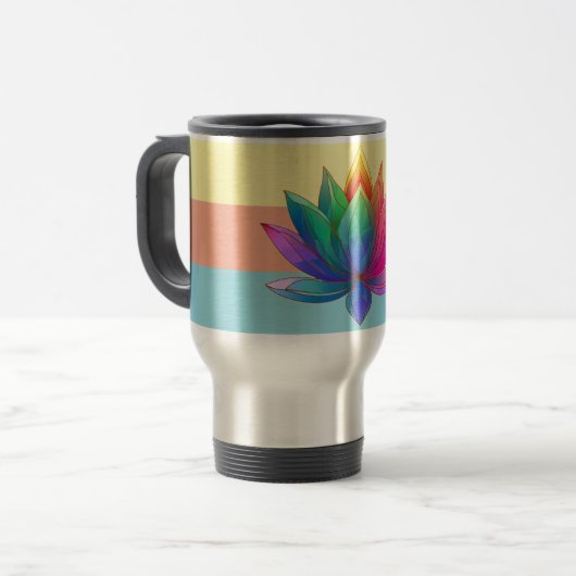 Chakra Lotus Energy Coffee Mug (Devant gauche)