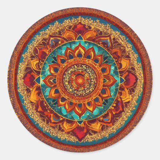 Chakra Mandala Harmony Sticker (Devant)
