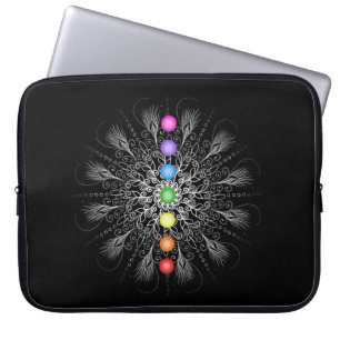 Chakra Mandala Laptop Hoeve Sleeve