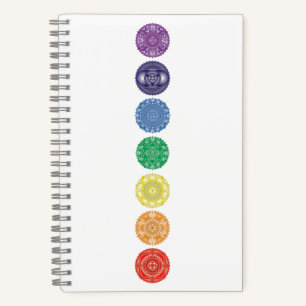 Chakra Mandala Multi-Color Notitieboek