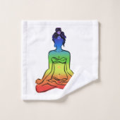 Chakra/méditation (Gant de toilette)
