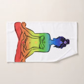 Chakra/méditation (Serviette à main)