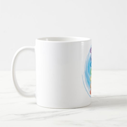 Chakra Meditation Coffee Mok (Links)
