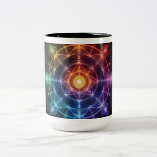 Chakra-Mok Tweekleurige Koffiemok