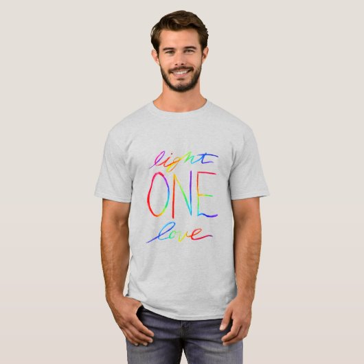 Chakra One Words Custom Art Clothing TShirt (Voorkant volledig)