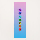 Chakra Powered Meditation Mat (Voorkant)