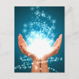 Chakra Reiki Energy zen yoga Briefkaart