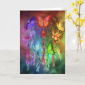 Chakra rêve la carte d'art (Fleur jaune)