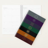 Chakra Shadow Mandala Lines Planner (Display)