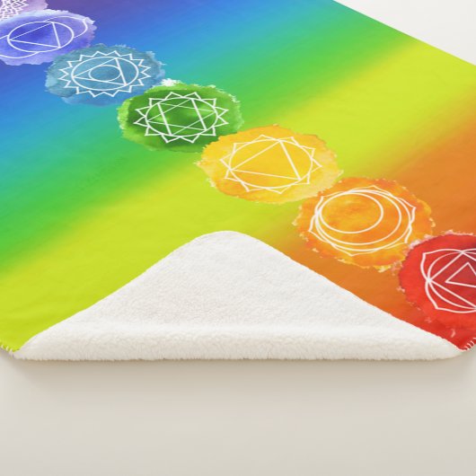 Chakra Small Sherpa Deken (3/4)