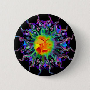 Chakra Sun Button