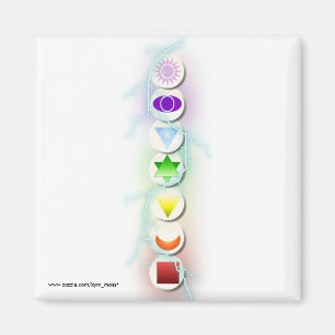 Chakra Symbols Magnet Magneet