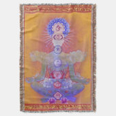 CHAKRA SYSTEEM dekens Deken (Voorkant Verticaal)