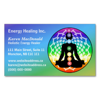 Chakra Yoga Magnetisch Visitekaartje