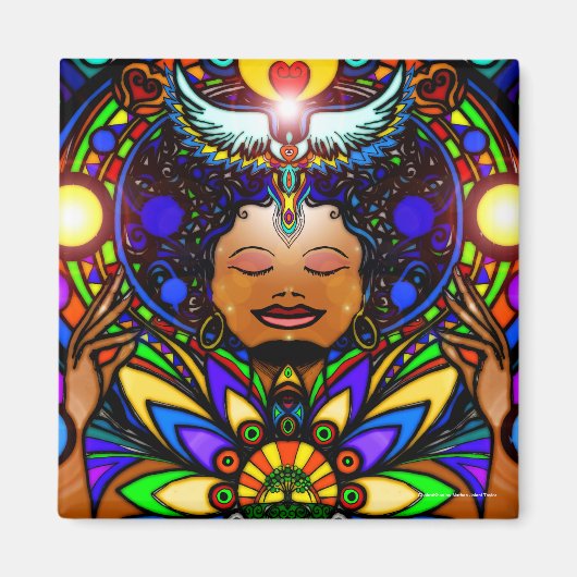 ChakraKhan (magneet) Magneet (Voorkant)