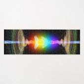 Chakras Energetic Field Mystical Enlightention Yogamat (Voorkant (horizontaal))